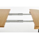 Стол обеденный HALMAR SORBUS дуб медовый/графит 100-200/100